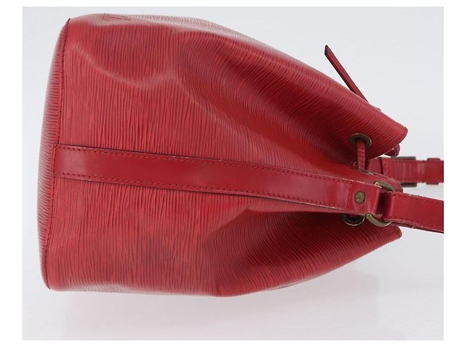 Noe LOUIS VUITTON Borsa a Spalla Petit Noé Epi Rossa M44107 LV Auth BA10912 Rosso - vista 3