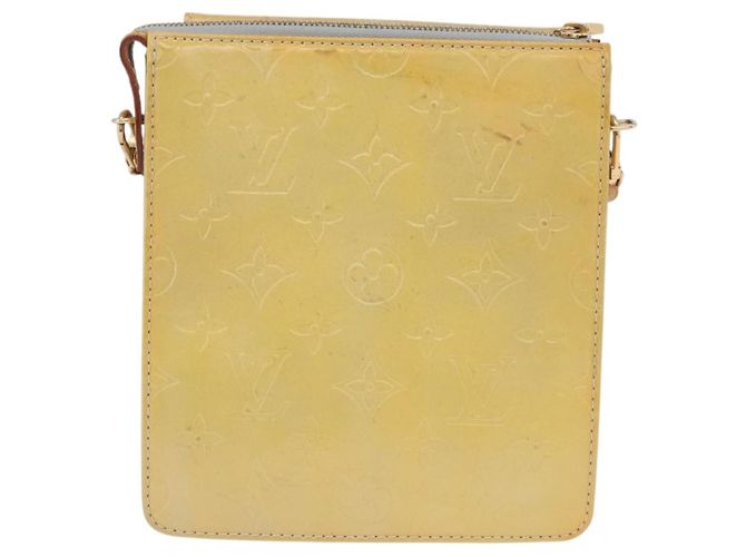 LOUIS VUITTON Bolsa de Accesorios Motto Monogram Vernis Gris M91030 LV Auth 173732 - vista 2