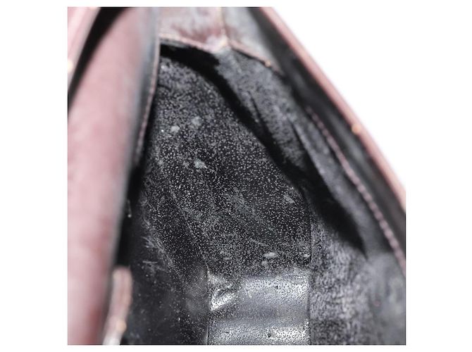 Borsa a Spalla GUCCI Pelle Verniciata Marrone 000 1013 0506 Auth 171641 - vista 18