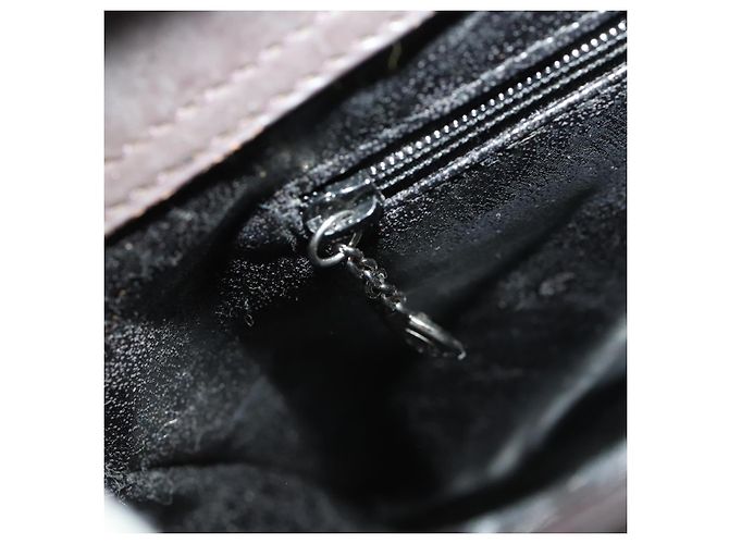 Borsa a Spalla GUCCI Pelle Verniciata Marrone 000 1013 0506 Auth 171641 - vista 21