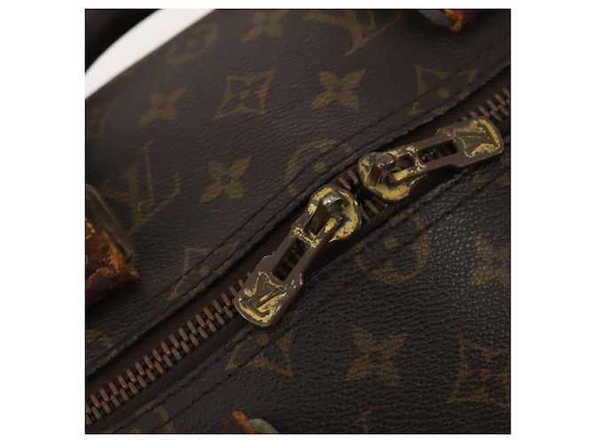 LOUIS VUITTON Borsa Boston Monogram Keepall 50 M41426 Auth LV 169886 Monogramma - vista 10