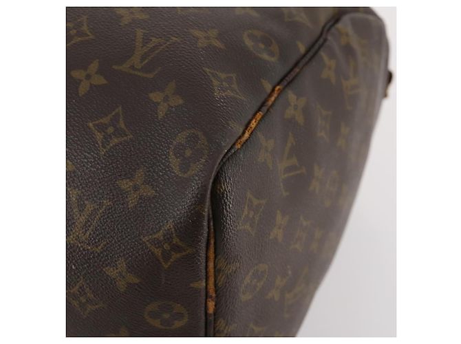 LOUIS VUITTON Borsa Boston Monogram Keepall 50 M41426 Auth LV 169886 Monogramma - vista 15