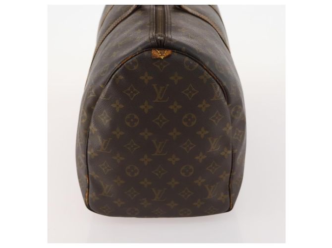 LOUIS VUITTON Borsa Boston Monogram Keepall 50 M41426 Auth LV 169886 Monogramma - vista 3