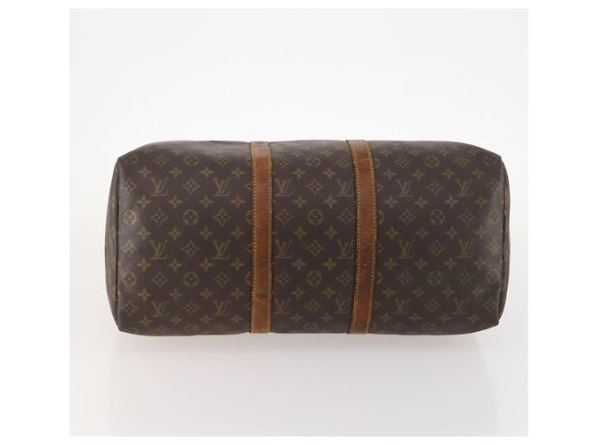 LOUIS VUITTON Borsa Boston Monogram Keepall 50 M41426 Auth LV 169886 Monogramma - vista 5