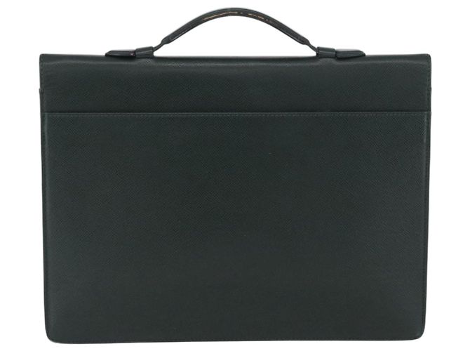 LOUIS VUITTON Taiga ServietteKourad Borsa da Lavoro Épicea T16786 LV Auth bs33668 - vista 2