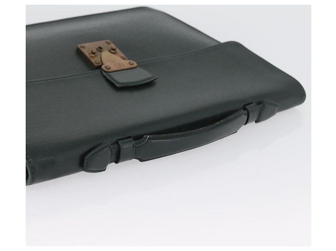 LOUIS VUITTON Taiga ServietteKourad Borsa da Lavoro Épicea T16786 LV Auth bs33668 - vista 6