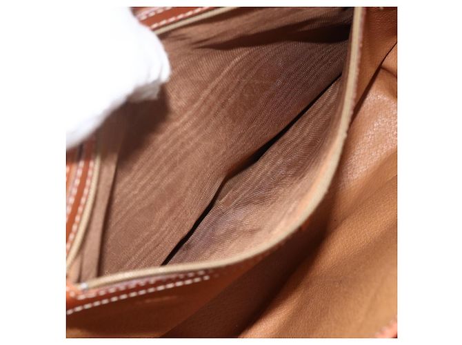 Céline Borsa a Spalla in Tela Macadam CELINE in Pelle PVC Marrone Oro Auth bs33742 D'oro - vista 23