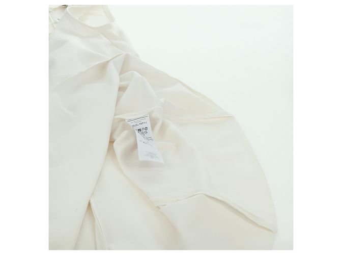 Emporio Armani Camisa Armani Tops de algodón blanca Auth 158589M Blanco - vista 11