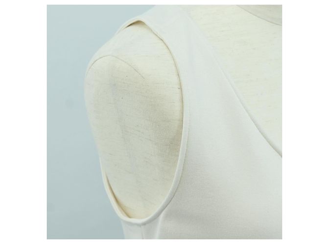 Emporio Armani Camisa Armani Tops de algodón blanca Auth 158589M Blanco - vista 5