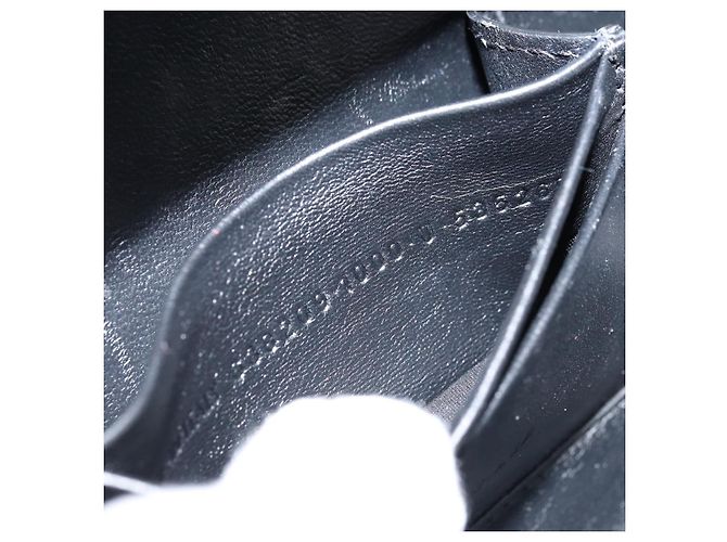 BALENCIAGA Borsa Clutch Lunch box in plastica Nera 638209 Auth hk3554 Nero - vista 12