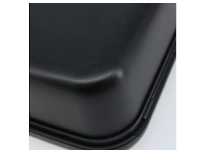 BALENCIAGA Borsa Clutch Lunch box in plastica Nera 638209 Auth hk3554 Nero - vista 16