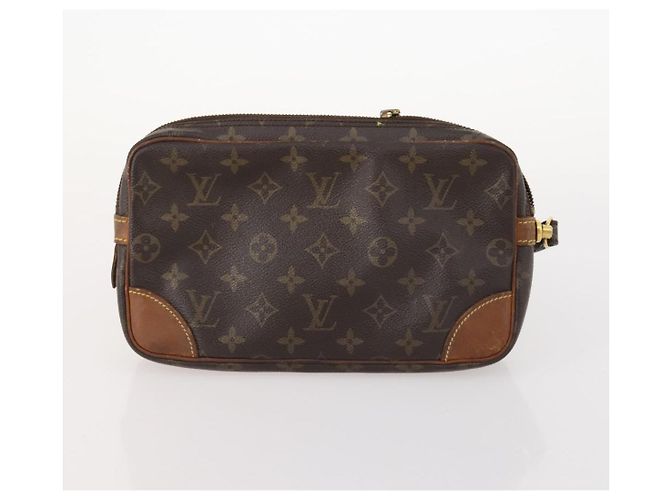 LOUIS VUITTON Borsa Clutch Monogram 2 Set LV Auth BA10214 Monogramma - vista 10