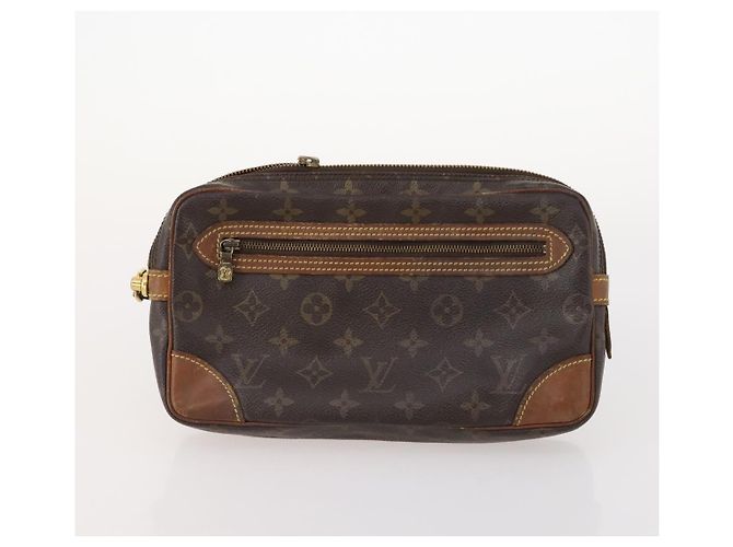 LOUIS VUITTON Borsa Clutch Monogram 2 Set LV Auth BA10214 Monogramma - vista 9