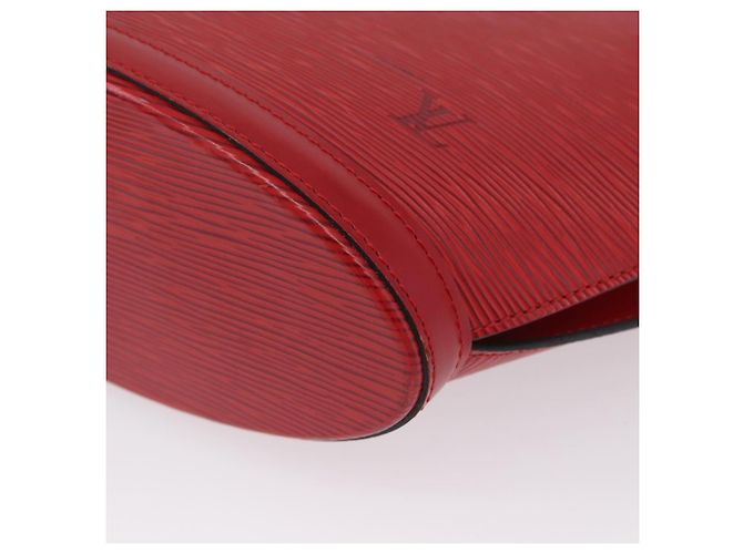 LOUIS VUITTON Epi Saint Jacques Manici Borsa a Mano Lunga Rossa M52337 Auth LNZ996 Rosso - vista 14