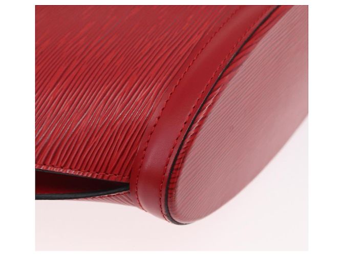 LOUIS VUITTON Epi Saint Jacques Manici Borsa a Mano Lunga Rossa M52337 Auth LNZ996 Rosso - vista 15