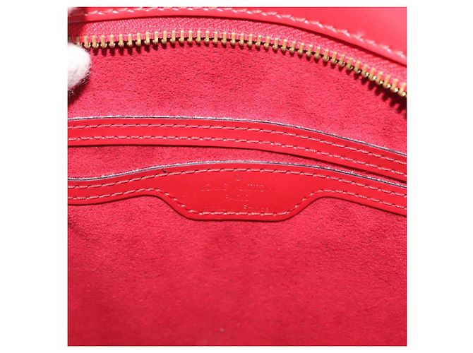 LOUIS VUITTON Epi Saint Jacques Manici Borsa a Mano Lunga Rossa M52337 Auth LNZ996 Rosso - vista 17