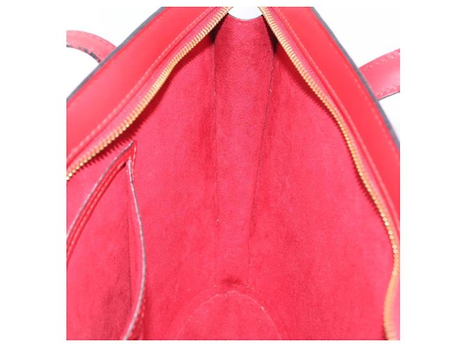 LOUIS VUITTON Epi Saint Jacques Manici Borsa a Mano Lunga Rossa M52337 Auth LNZ996 Rosso - vista 18