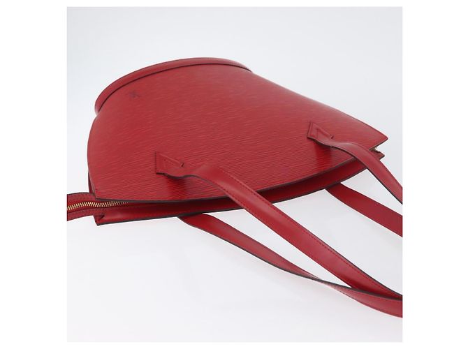 LOUIS VUITTON Epi Saint Jacques Manici Borsa a Mano Lunga Rossa M52337 Auth LNZ996 Rosso - vista 6
