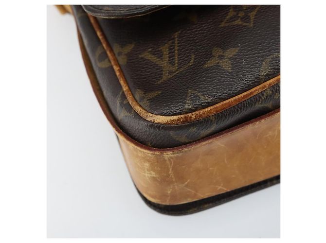LOUIS VUITTON Borsa a Spalla Monogram Cartouchiere MM M51253 LV Auth BA11124 Monogramma - vista 14