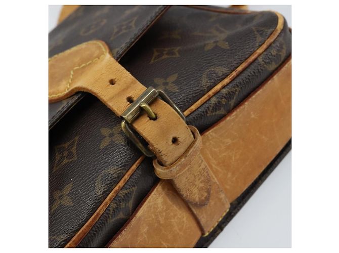 LOUIS VUITTON Borsa a Spalla Monogram Cartouchiere MM M51253 LV Auth BA11124 Monogramma - vista 17