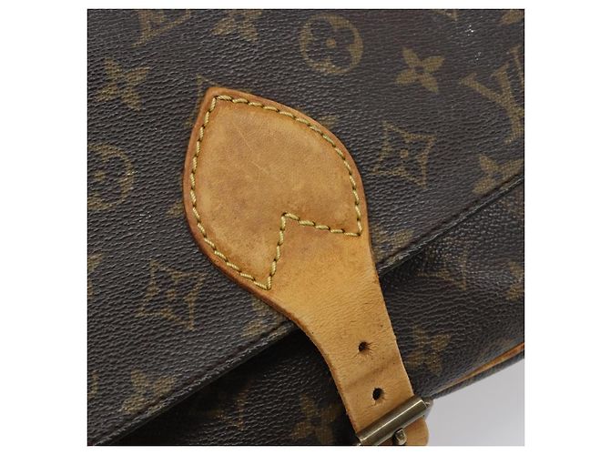 LOUIS VUITTON Borsa a Spalla Monogram Cartouchiere MM M51253 LV Auth BA11124 Monogramma - vista 18