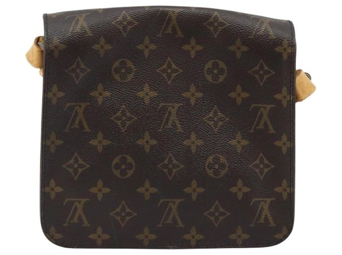 LOUIS VUITTON Borsa a Spalla Monogram Cartouchiere MM M51253 LV Auth BA11124 Monogramma - vista 2