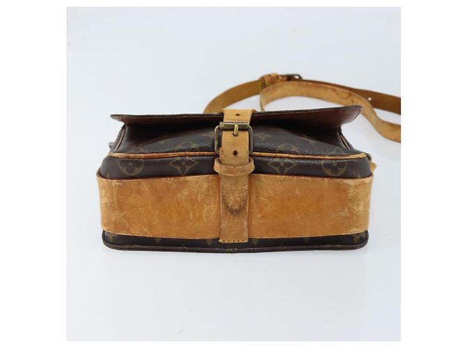 LOUIS VUITTON Borsa a Spalla Monogram Cartouchiere MM M51253 LV Auth BA11124 Monogramma - vista 5