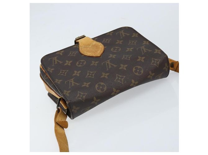 LOUIS VUITTON Borsa a Spalla Monogram Cartouchiere MM M51253 LV Auth BA11124 Monogramma - vista 6