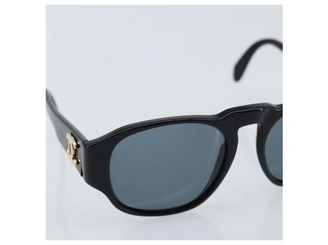 Gafas de sol CHANEL de plástico Negro CC Auth bs33724 - vista 6