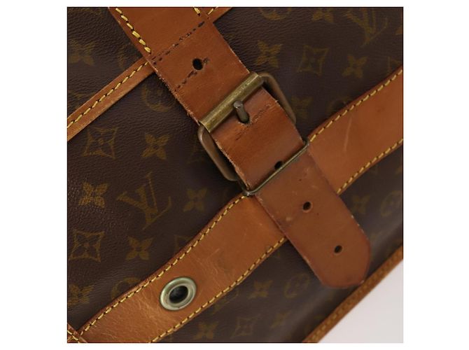 LOUIS VUITTON Borsa Boston Monogram Shaqsus M41140 LV Auth 166864 Monogramma - vista 11