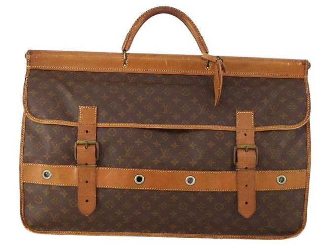 LOUIS VUITTON Borsa Boston Monogram Shaqsus M41140 LV Auth 166864 Monogramma - vista 13
