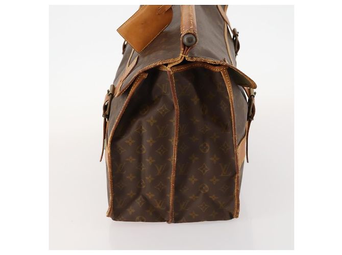 LOUIS VUITTON Borsa Boston Monogram Shaqsus M41140 LV Auth 166864 Monogramma - vista 3