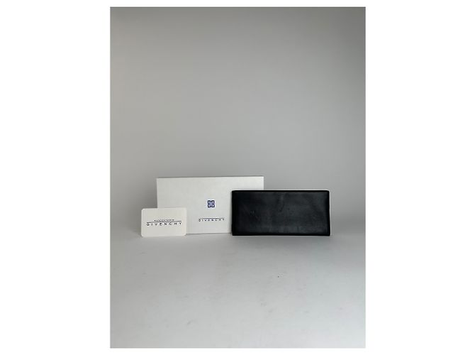 Vintage Givenchy Leather ID Holder Black - view 2