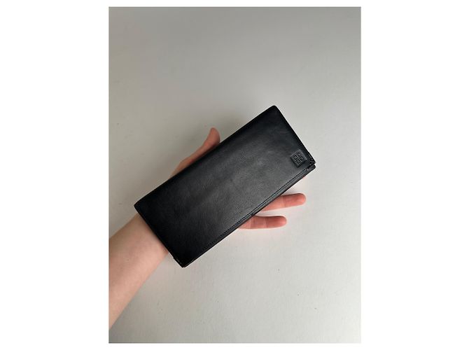 Vintage Givenchy Leather ID Holder Black - view 3