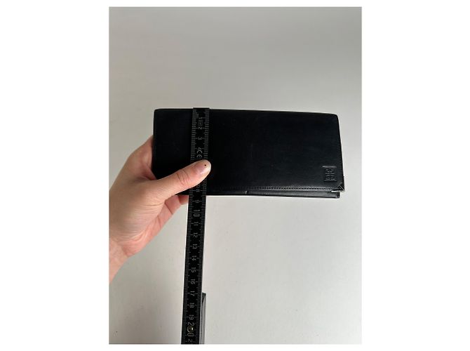 Vintage Givenchy Leather ID Holder Black - view 4