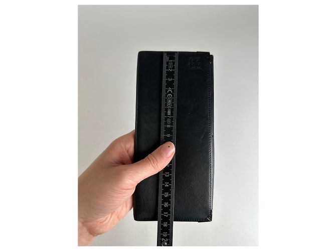 Vintage Givenchy Leather ID Holder Black - view 6