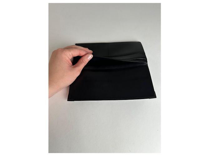 Vintage Givenchy Leather ID Holder Black - view 9