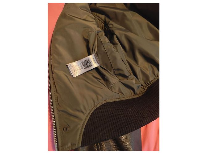 Zadig & Voltaire Bunta de cuero reversible Negro - vista 5