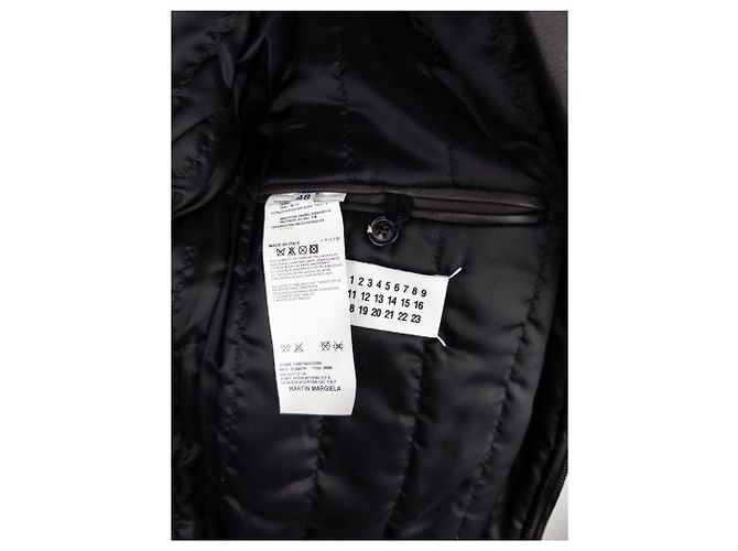 Maison Martin Margiela Maison Margiela 2000er Perfecto Panel Leder Bikerjacke Braun - Ansicht 7
