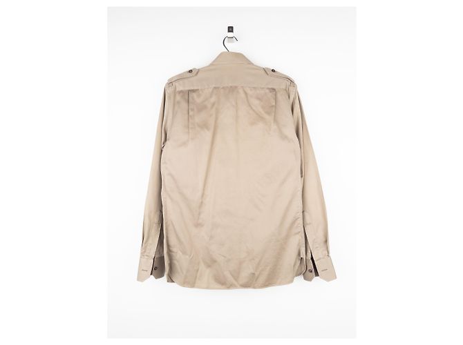 Camicia militare con bottoni Gucci di Tom Ford SS99 Bondage Cargo Safari - vista 2