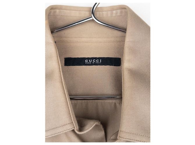 Camicia militare con bottoni Gucci di Tom Ford SS99 Bondage Cargo Safari - vista 8