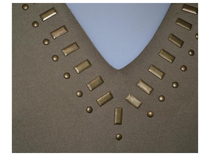 Michael Kors Oversized Elastischer Pullover Khaki XS - Ansicht 2