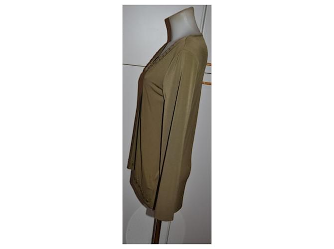 Michael Kors Oversized Elastischer Pullover Khaki XS - Ansicht 3