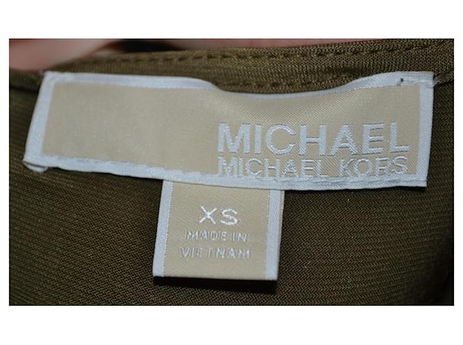 Michael Kors Oversized Elastischer Pullover Khaki XS - Ansicht 5
