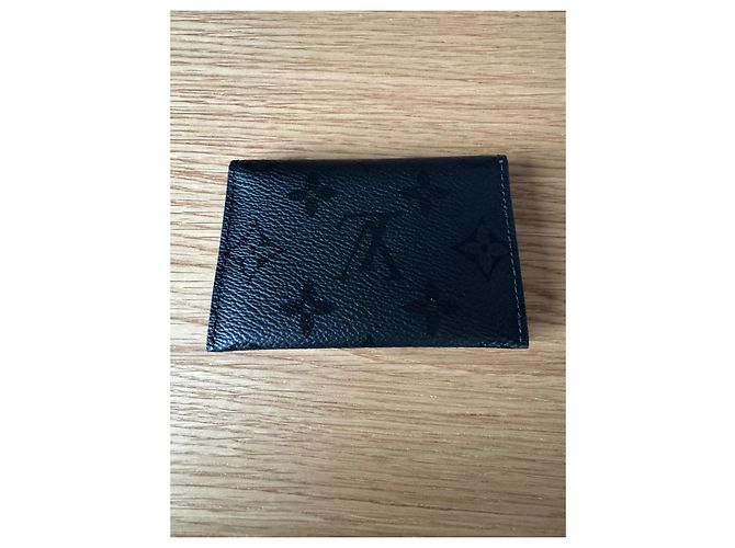 Louis Vuitton LV Slim Card Holder new Black - view 3