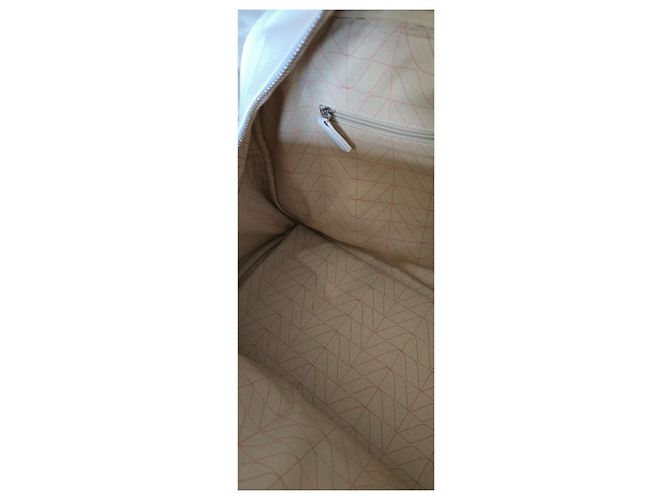 Jack Russell Malletier Borsa da viaggio J.Russel Malletier. (Air France) Bianco - vista 12