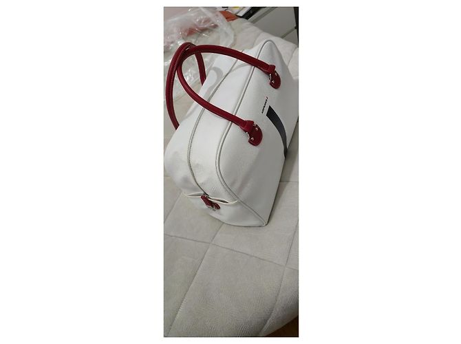 Jack Russell Malletier Borsa da viaggio J.Russel Malletier. (Air France) Bianco - vista 3