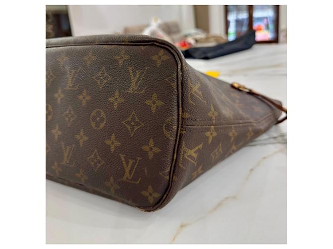 Borsa Louis Vuitton Neverfull MM Monogram Canvas Marrone Monogramma - vista 12
