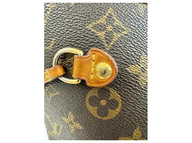 Borsa Louis Vuitton Neverfull MM Monogram Canvas Marrone Monogramma - vista 7