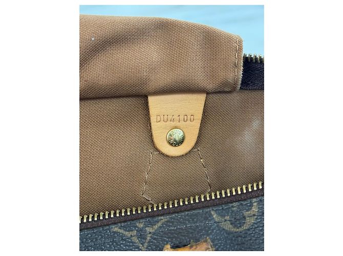 Borsa Louis Vuitton Speedy 30 Monogram Marrone - vista 14